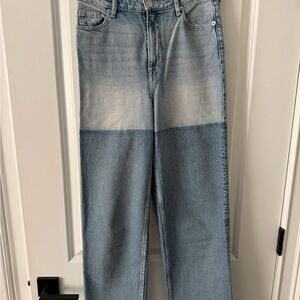 H&M Light and Dark Blue Denim